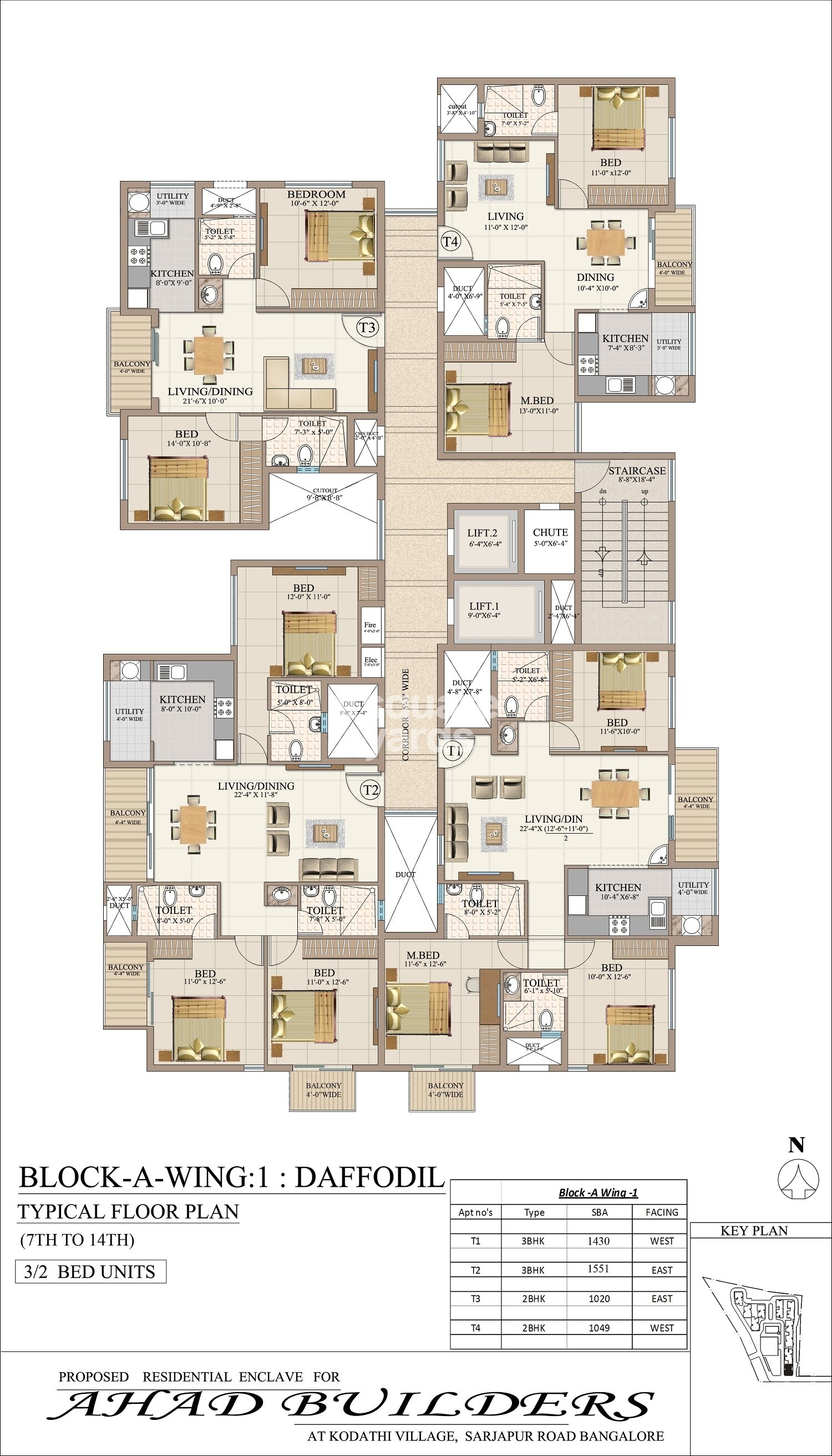 Ahad Euphoria Floor Plans 1