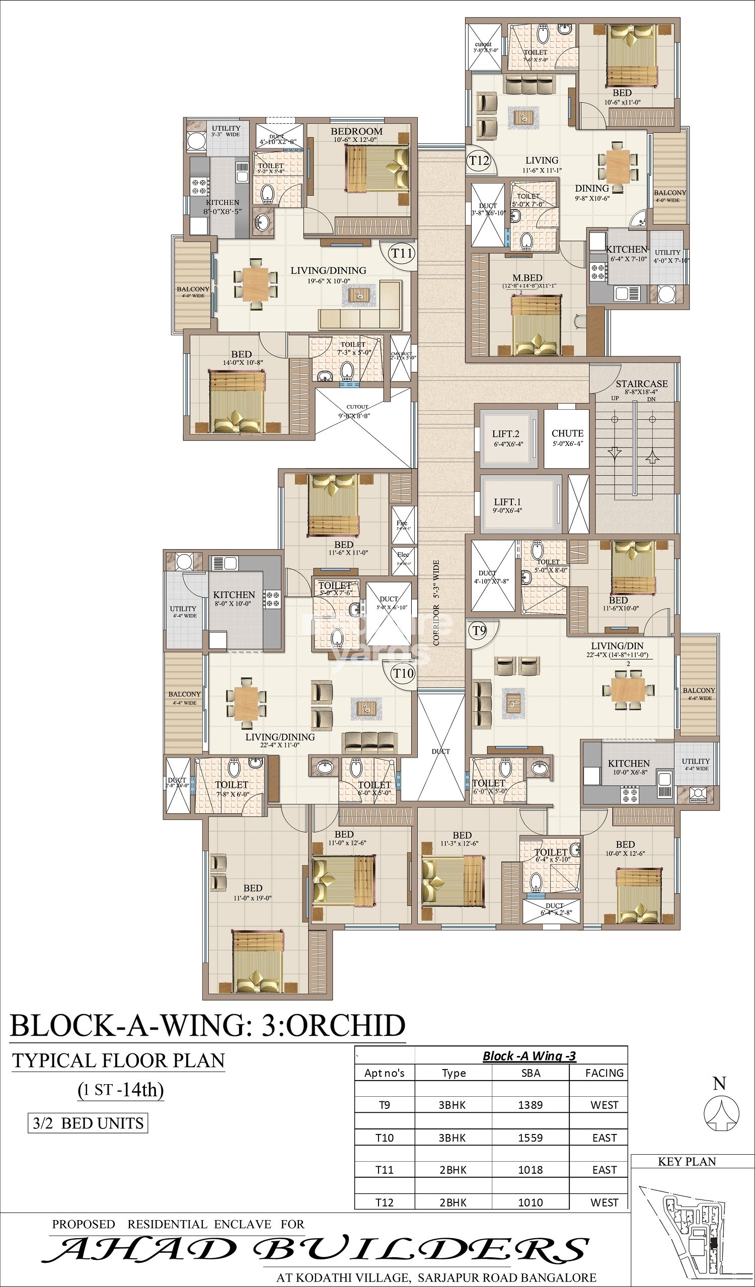 Ahad Euphoria Floor Plans 3