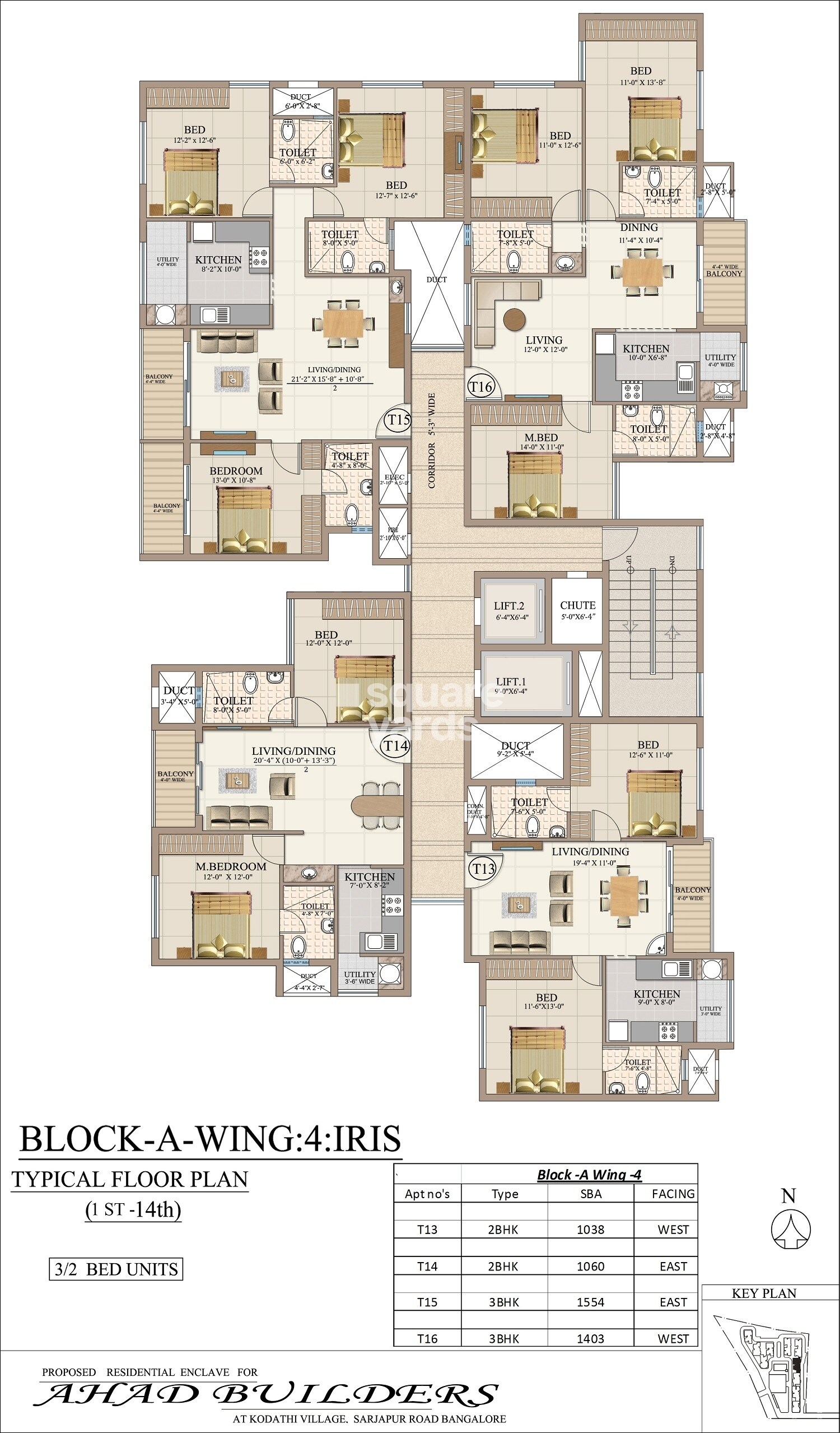 Ahad Euphoria Floor Plans 4