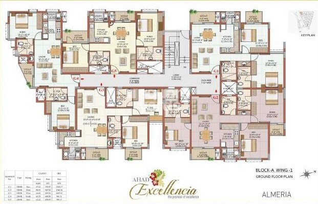 Ahad Excellencia Floor Plans 1
