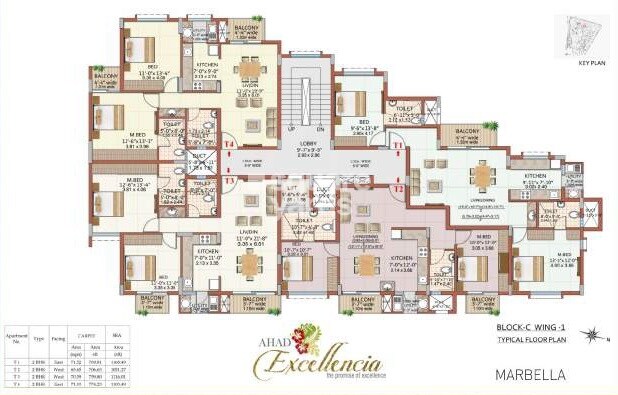 Ahad Excellencia Floor Plans 3