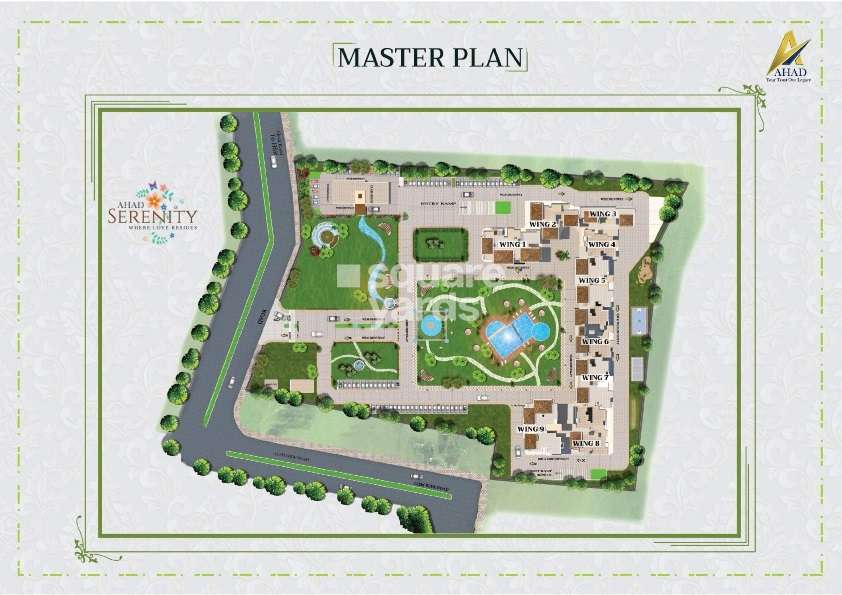 ahad serenity project master plan image1