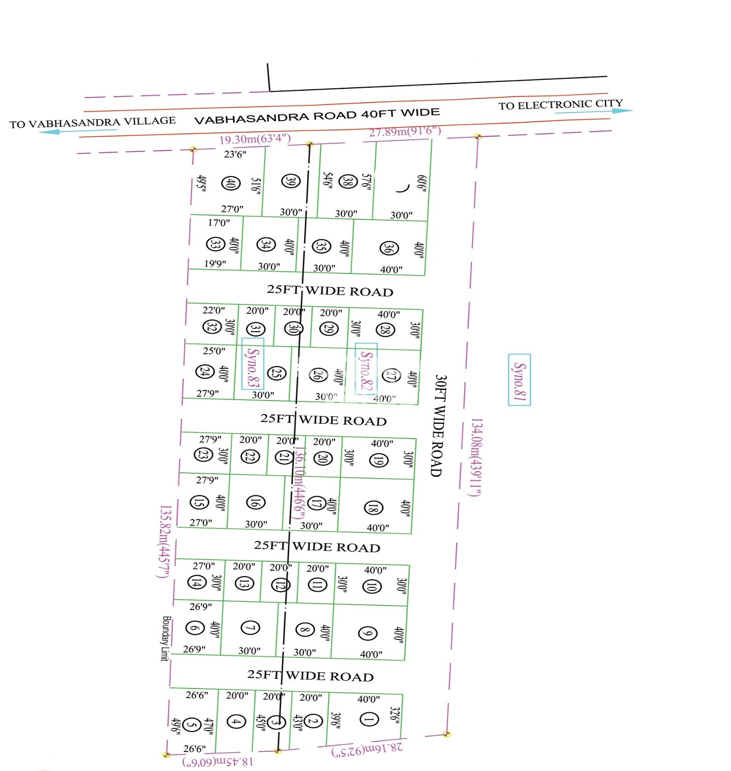 Aishwarya Green Nest Residency Master Plan 1