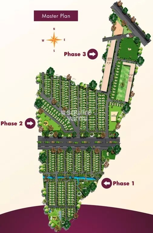 Ajmal Flora Valley Plots Master Plan Image