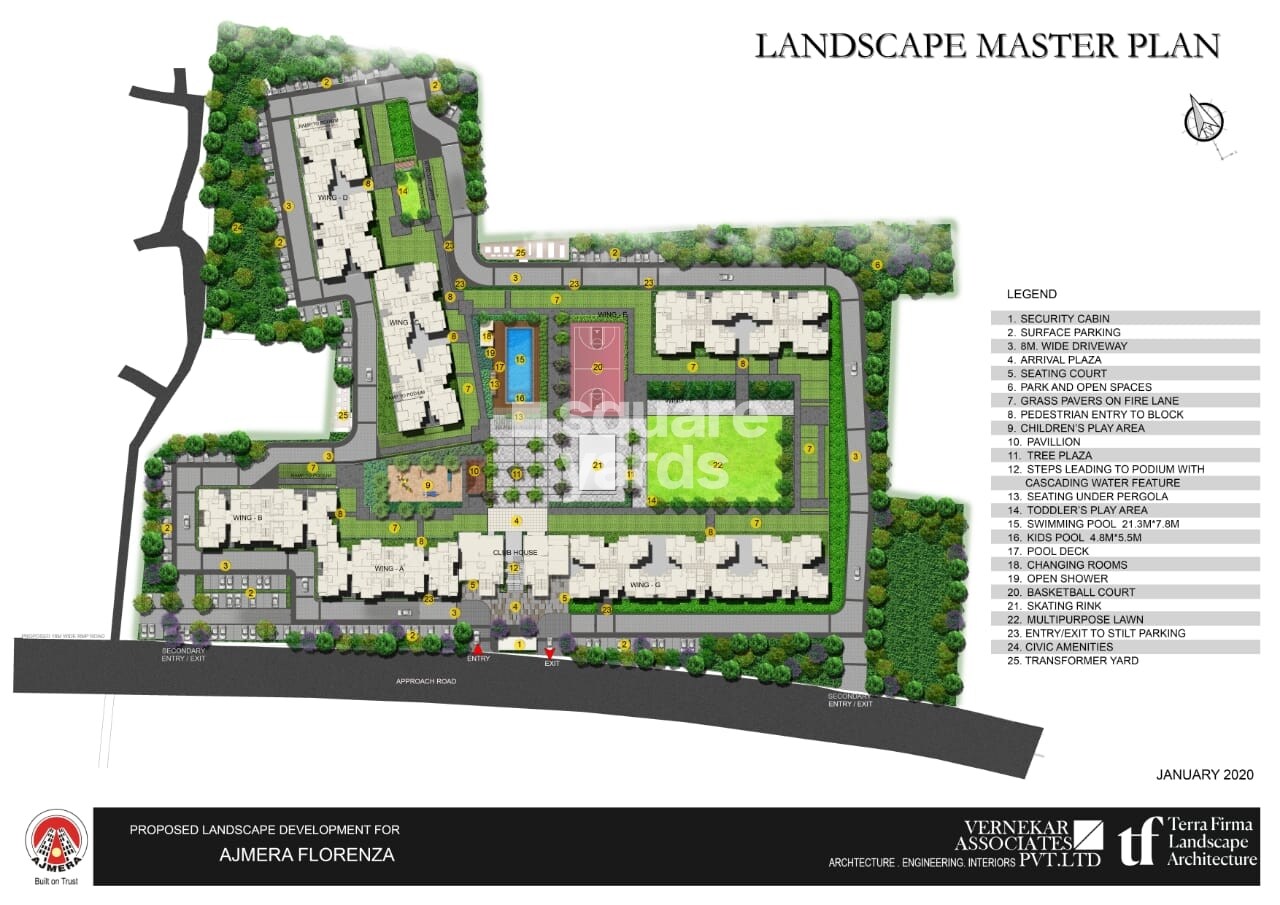 Ajmera Florenza Master Plan 1