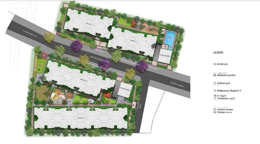 Ajmera Iris Master Plan 1