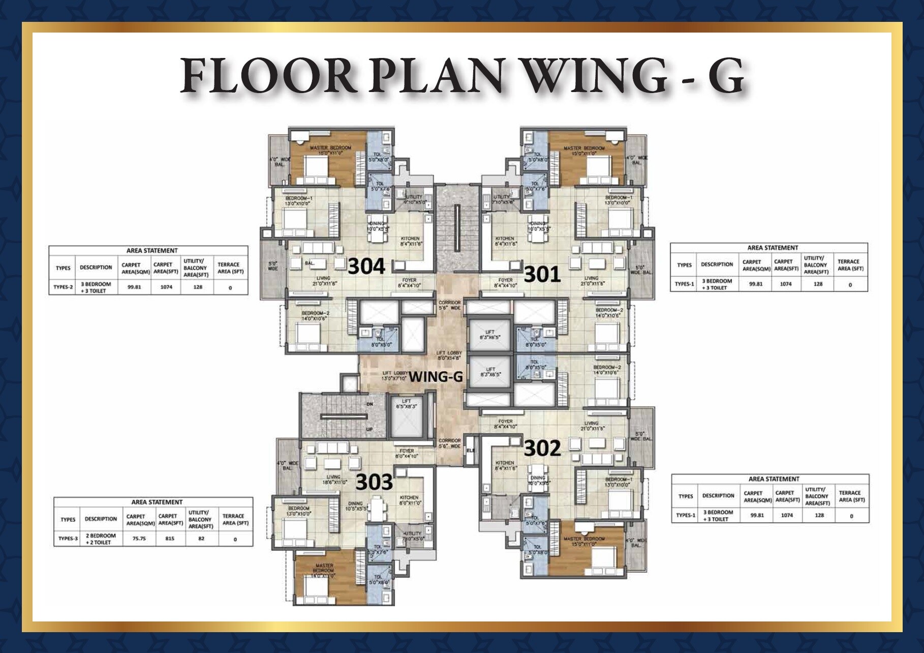 Ajmera Lakeside Paradise Floor Plans 3
