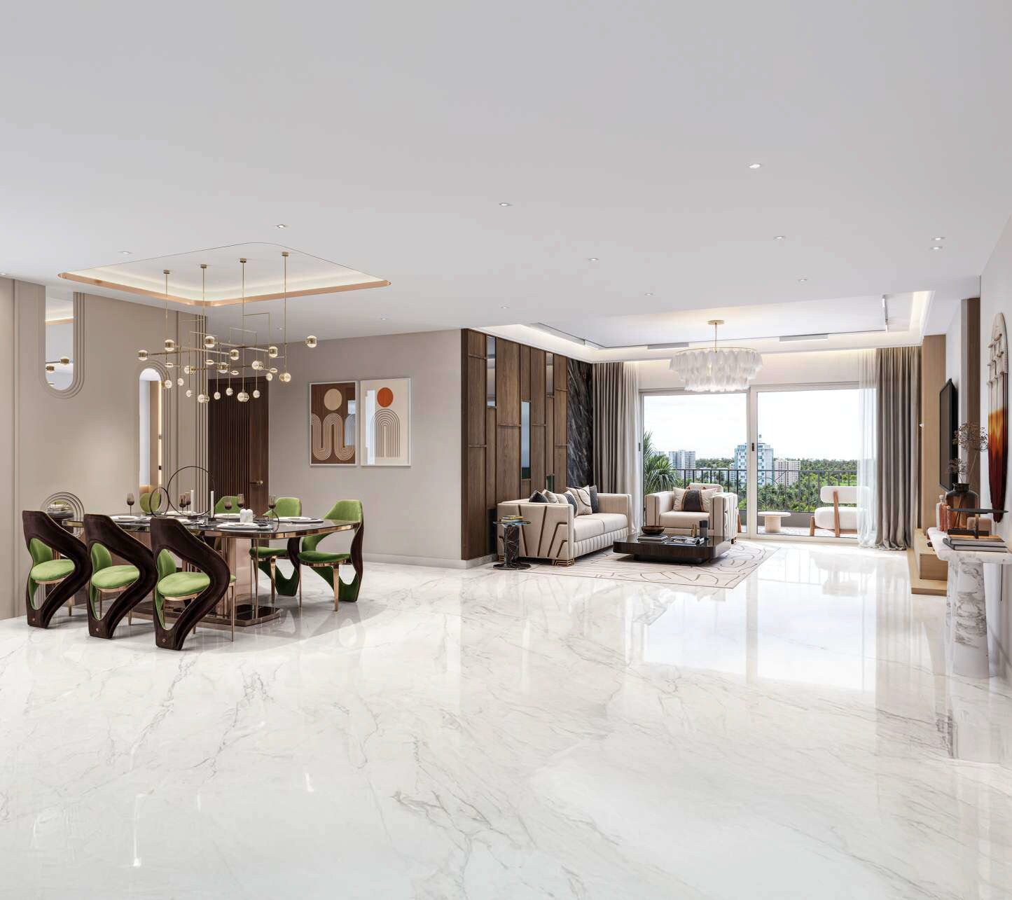 Ajmera Marina Apartment Interiors 2