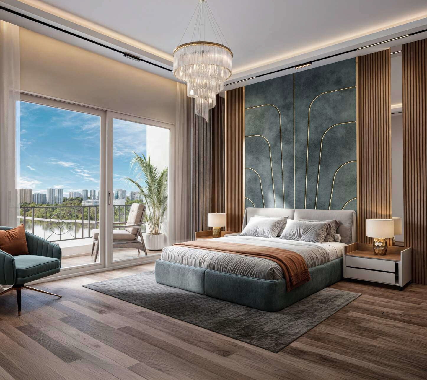 Ajmera Marina Apartment Interiors 1