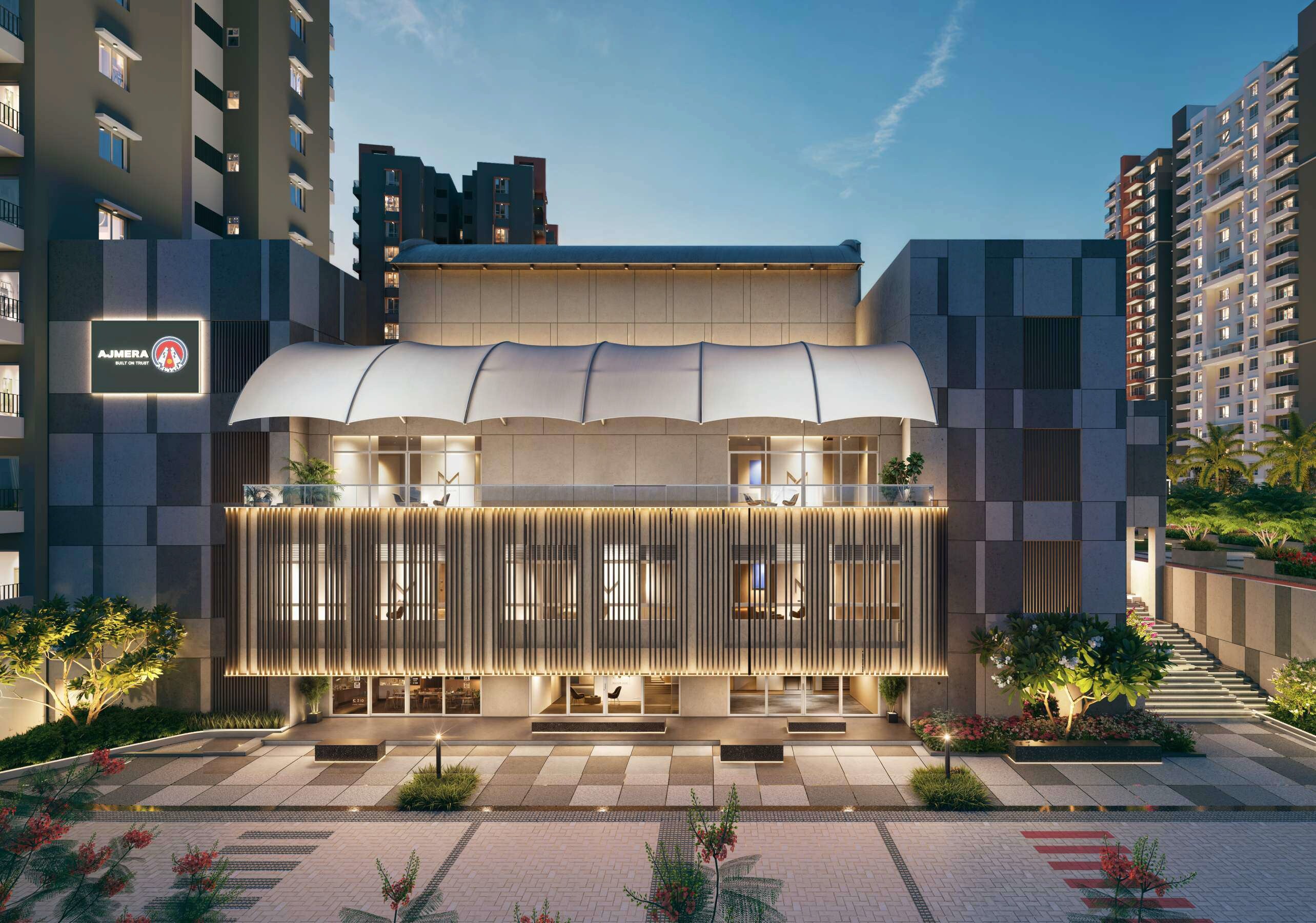 Ajmera Marina Clubhouse External Image