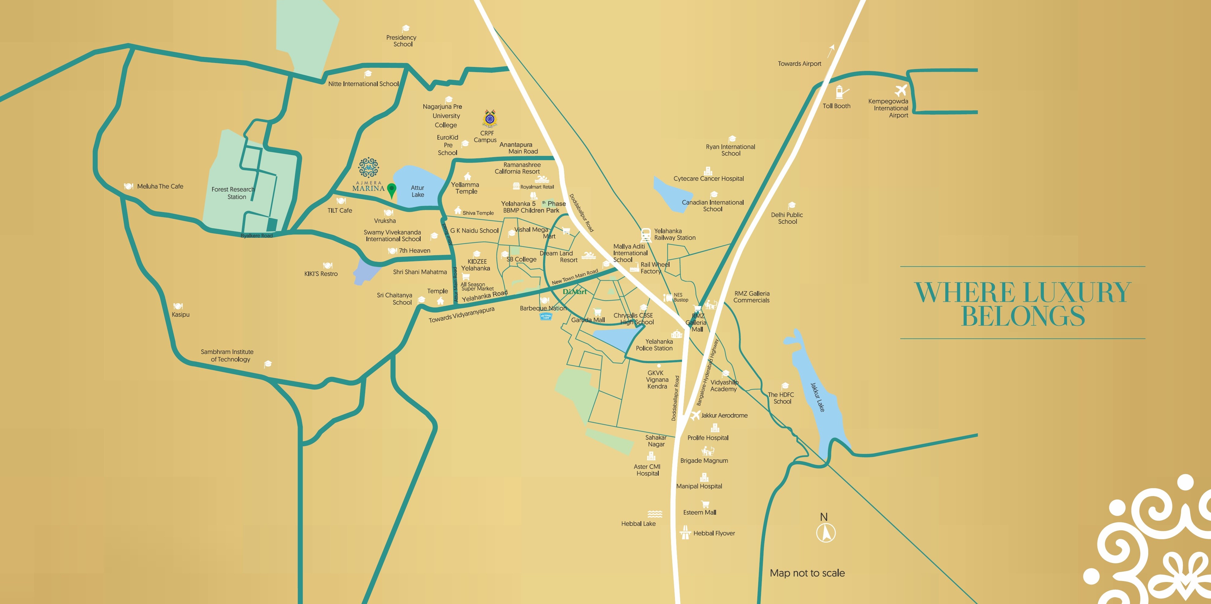 Ajmera Marina Location Image