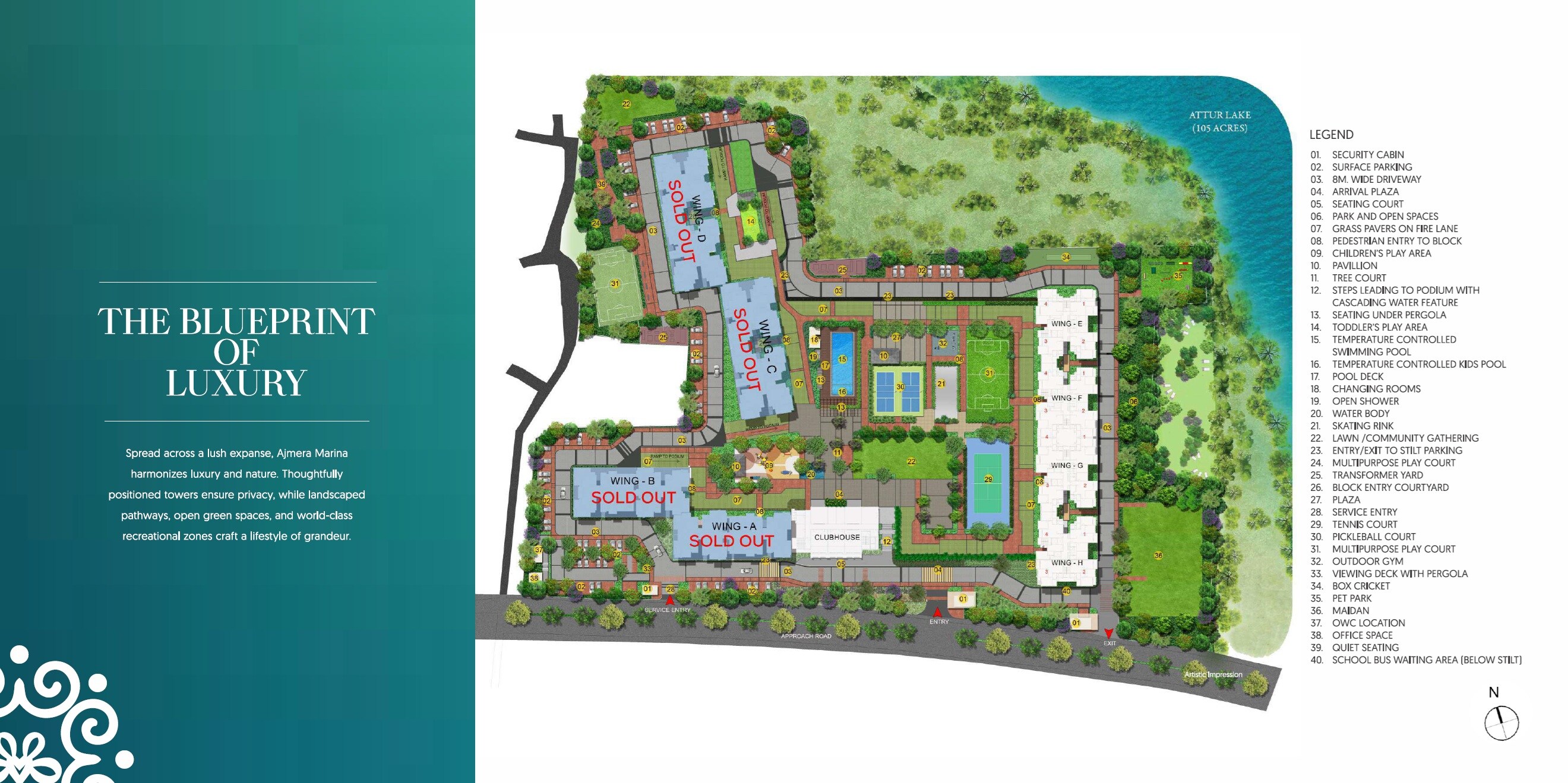 Ajmera Marina Master Plan Image