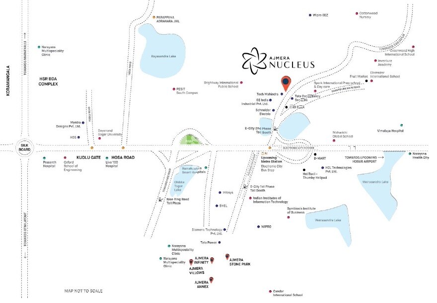 Ajmera Nucleus Location Image