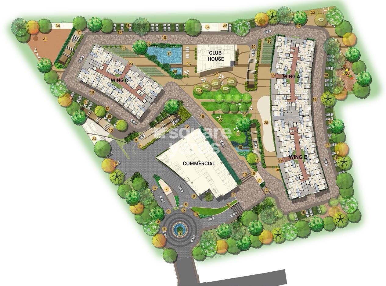 Ajmera Nucleus Wing C Master Plan 1