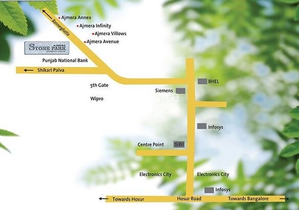 Ajmera Stone Park Phase I Location Image