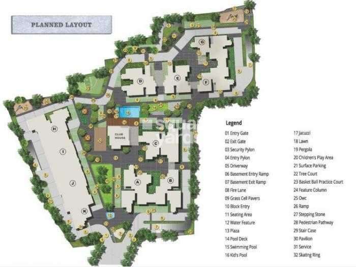 ajmera stone park phase i project master plan image1