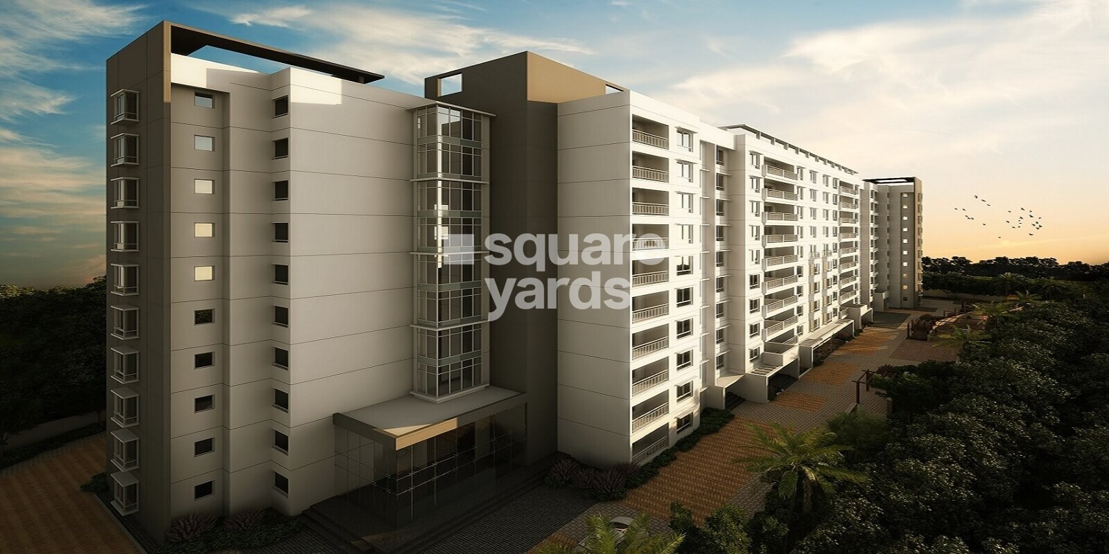Ajmera Stone Park Phase I Tower View