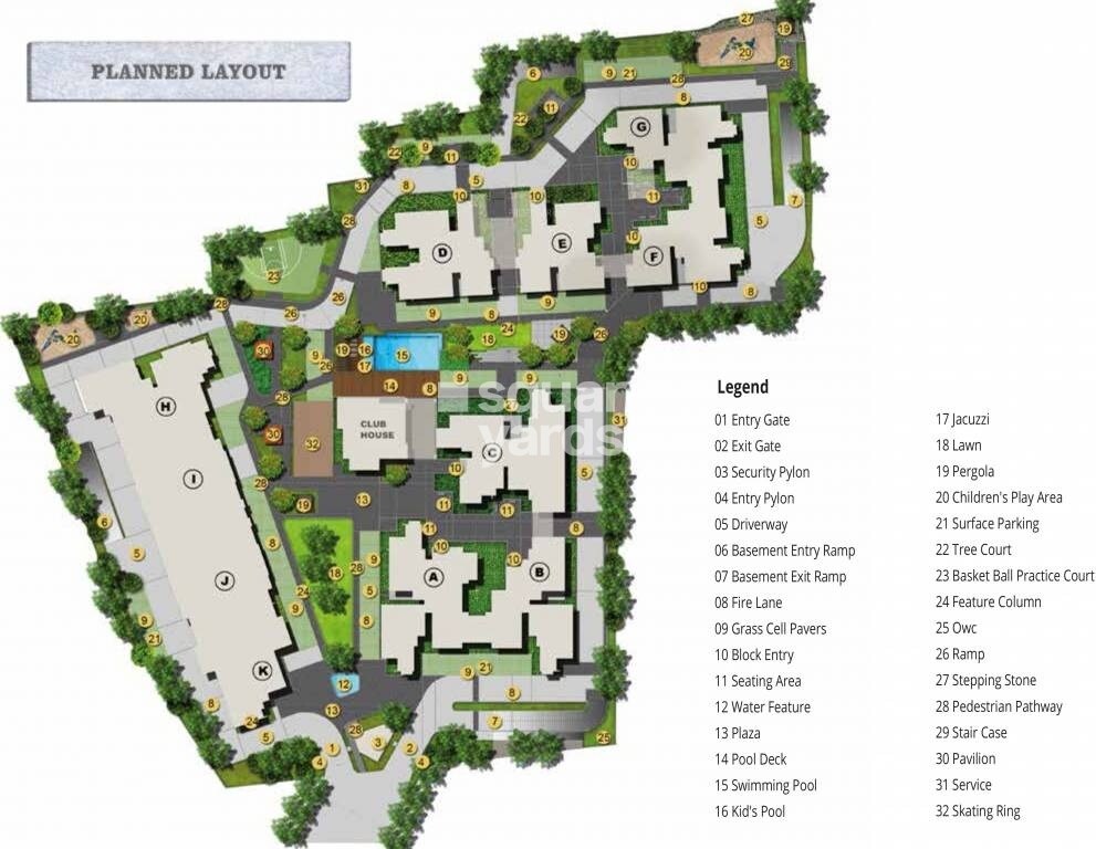 Ajmera Stone Park Master Plan Image
