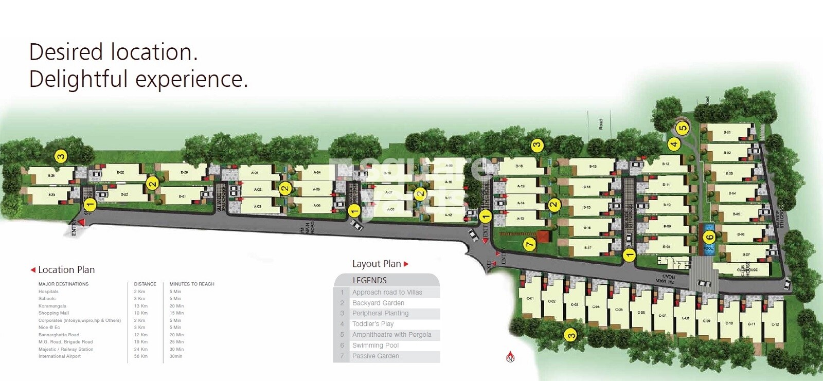 Ajmera Villows Master Plan 1