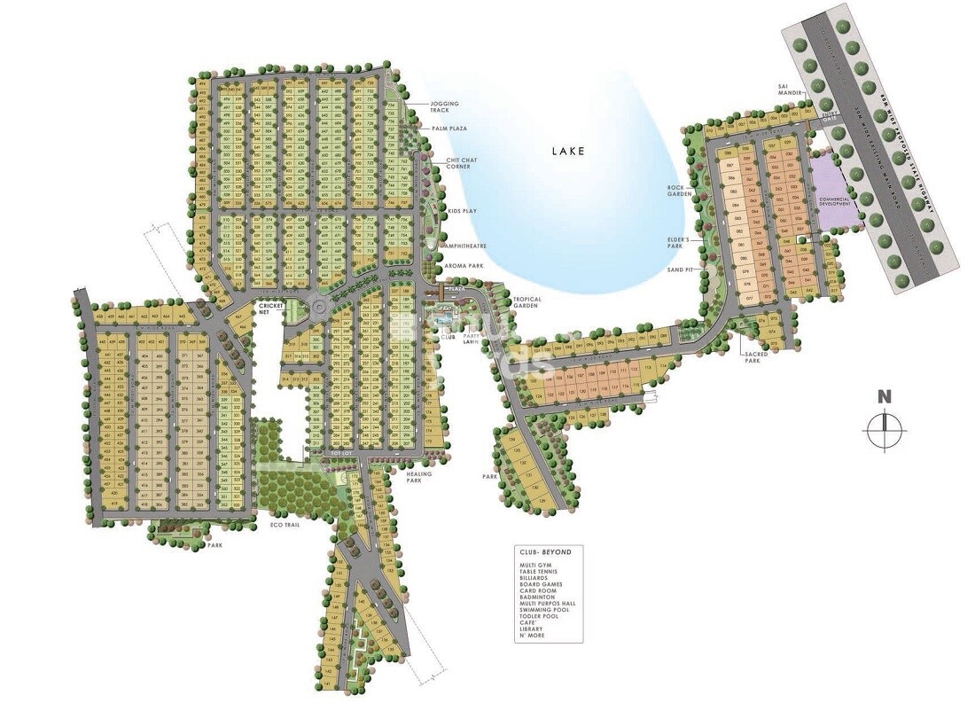 Akshaya Quietland Master Plan 1