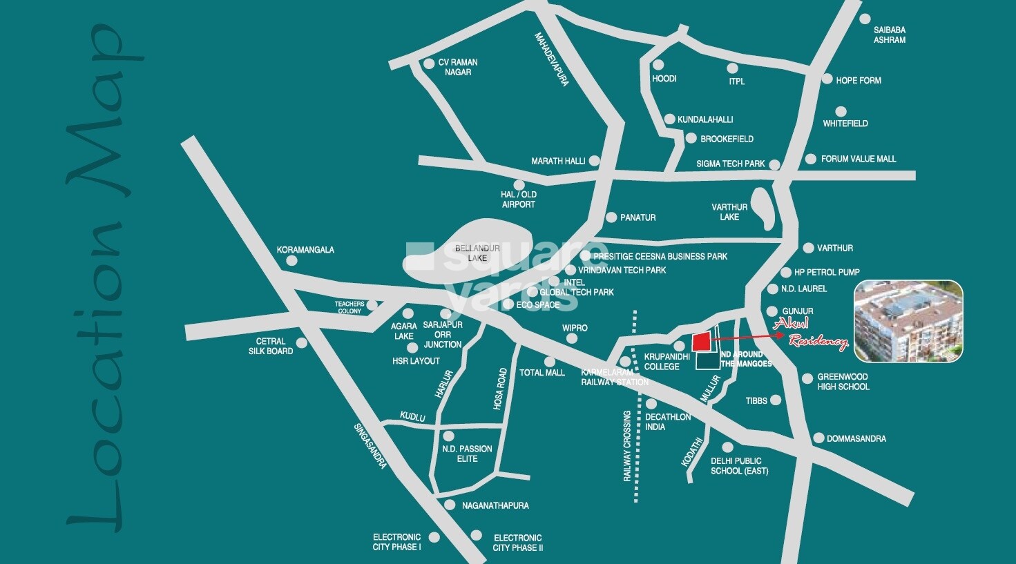 Akul Residency Location Image