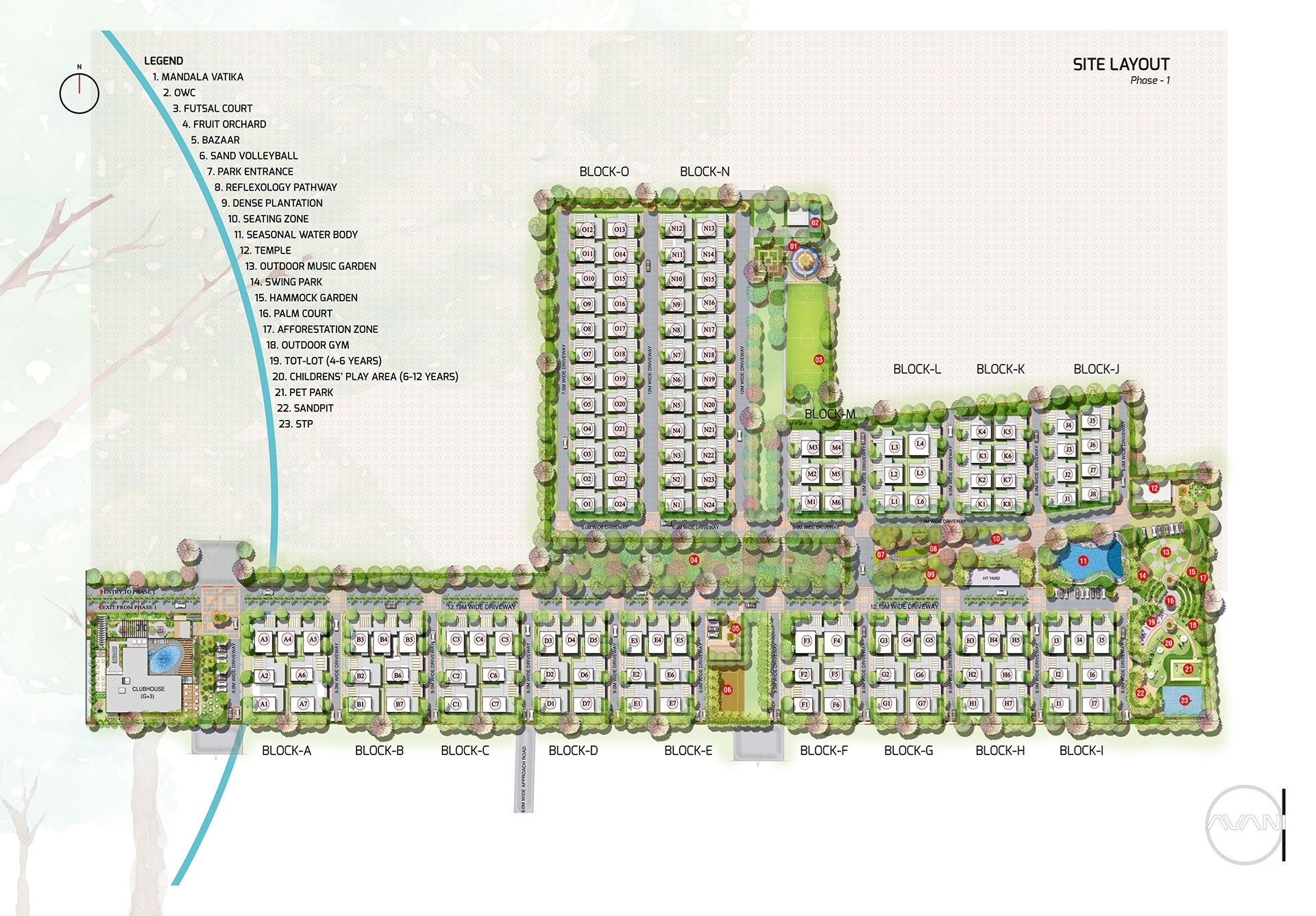 Allure Avani Master Plan 1