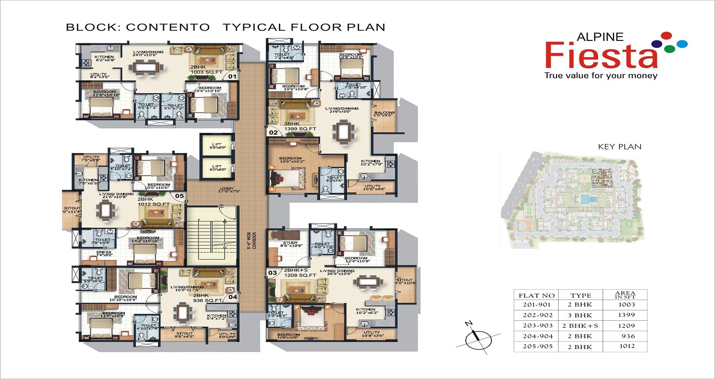 Alpine Fiesta Floor Plans 1