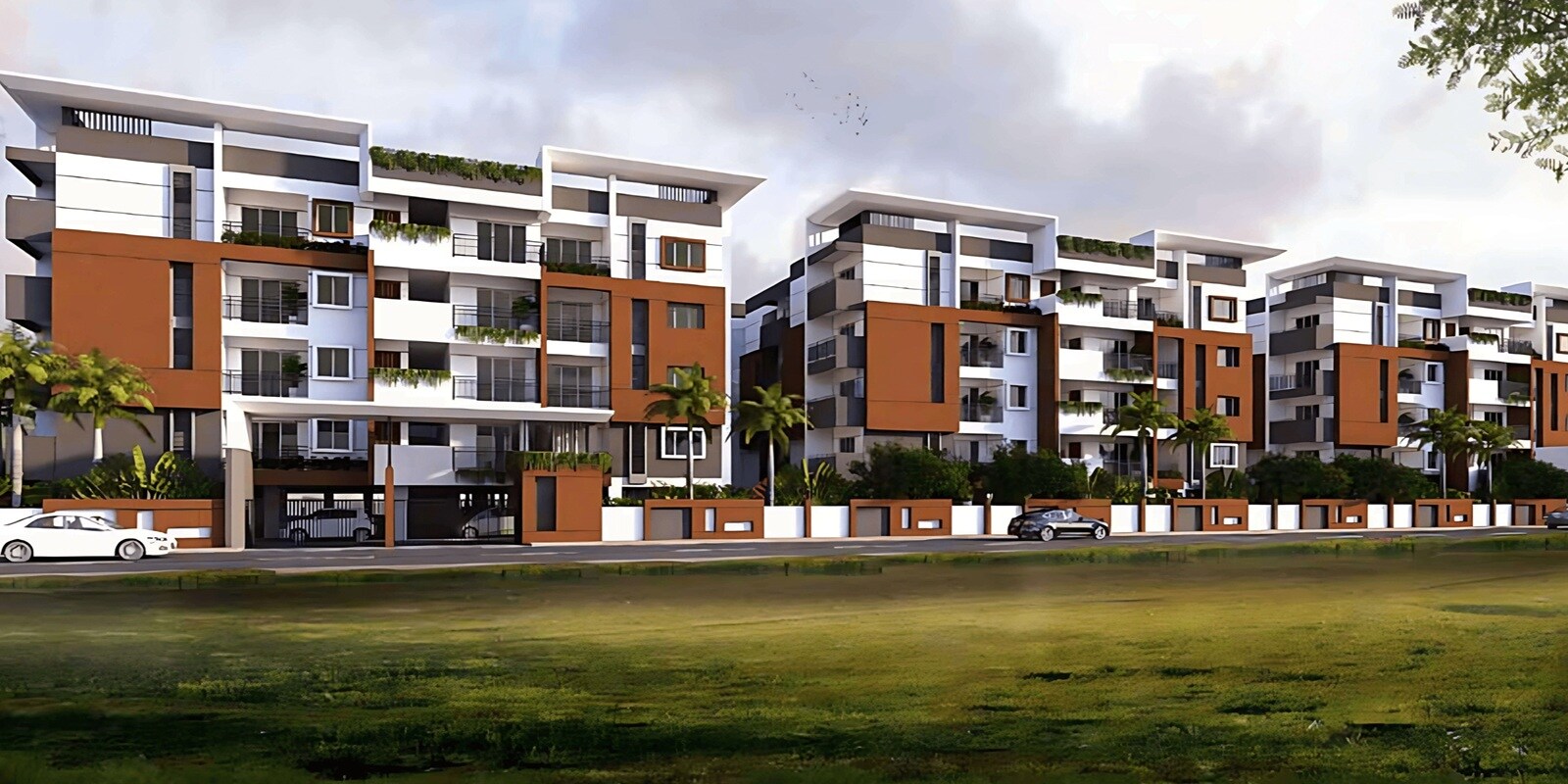 Amberstone Elanza residential project in Anjanapura