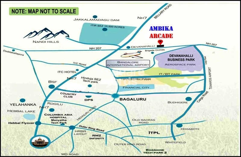 Ambika Arcade Location Image
