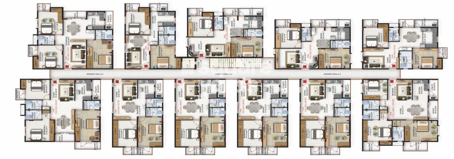 Amrutha Maple Floor Plans