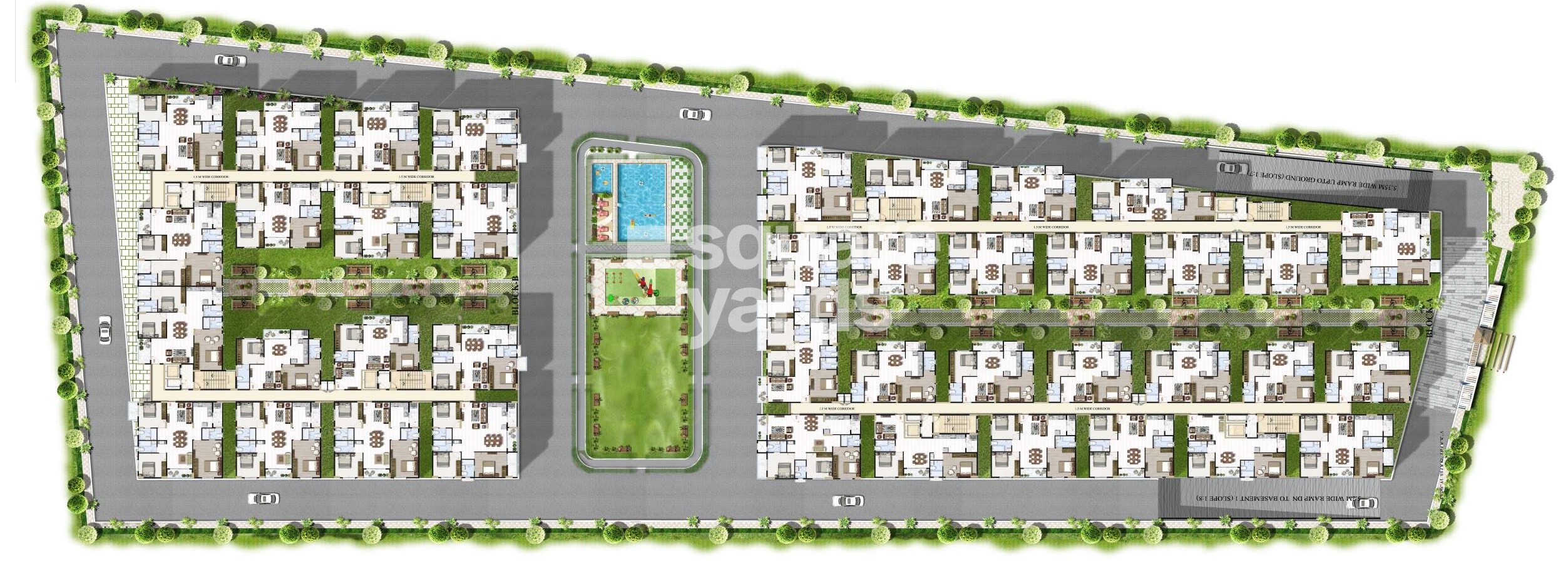 Amrutha Platinum Tower Master Plan 1
