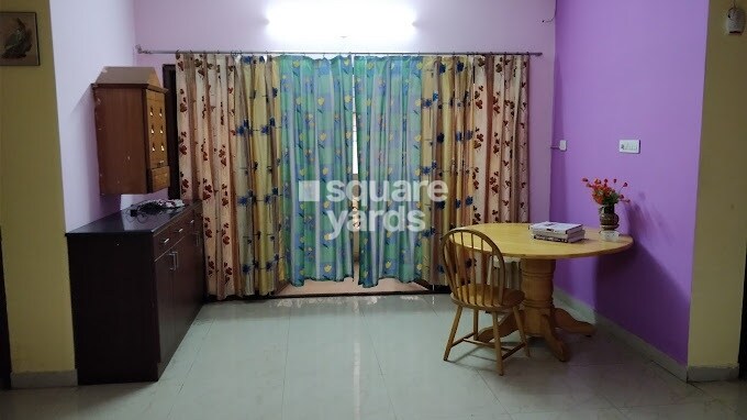 Amruthas Sparkling Nest Apartment Interiors