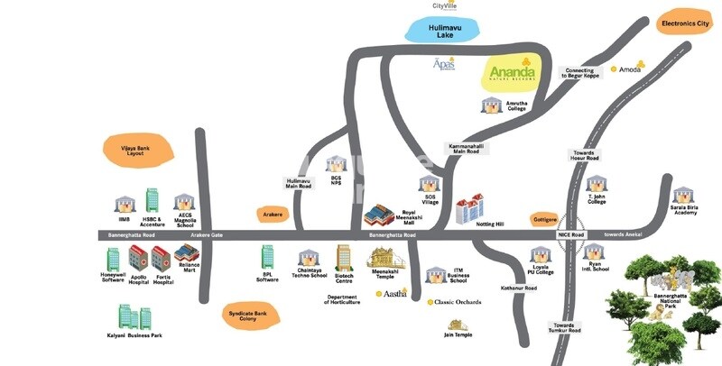 Ananda Valmark Location Image