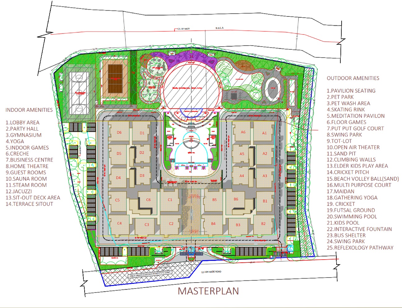 Ankuraa Meridian Master Plan Image