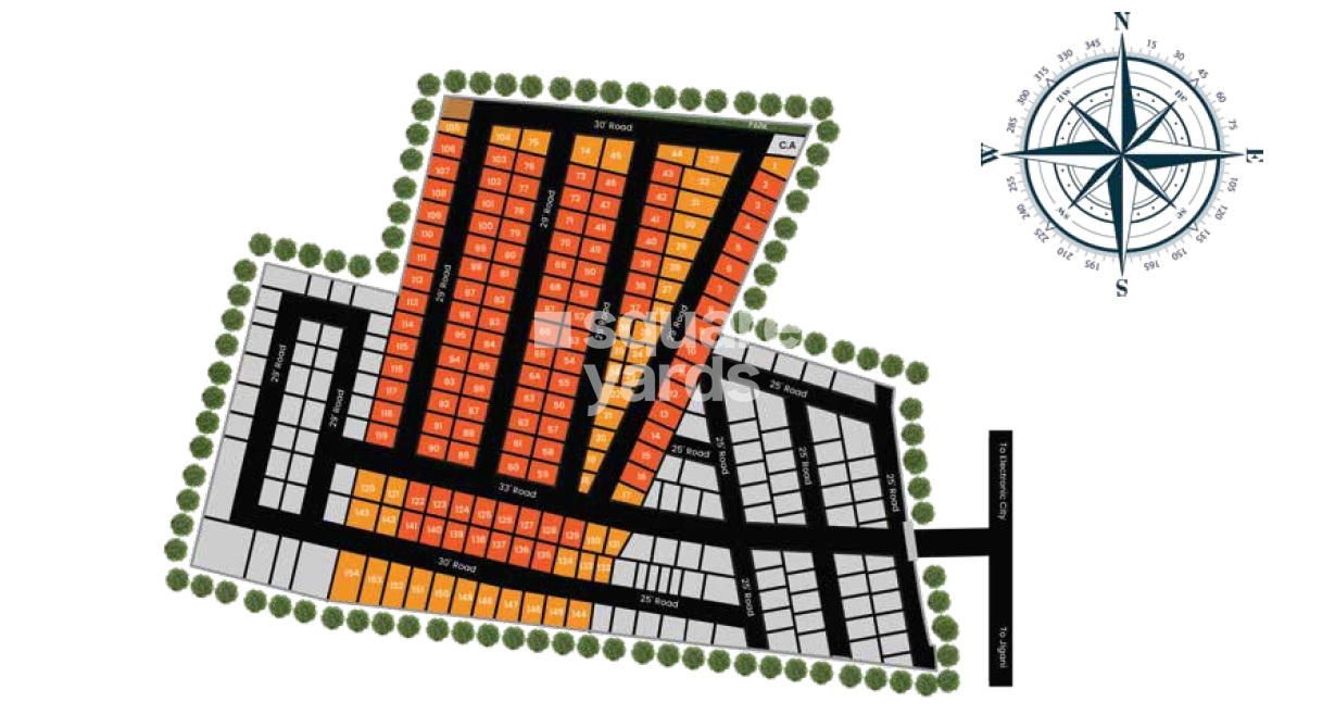 Annciya Samskruti Enclave Master Plan Image