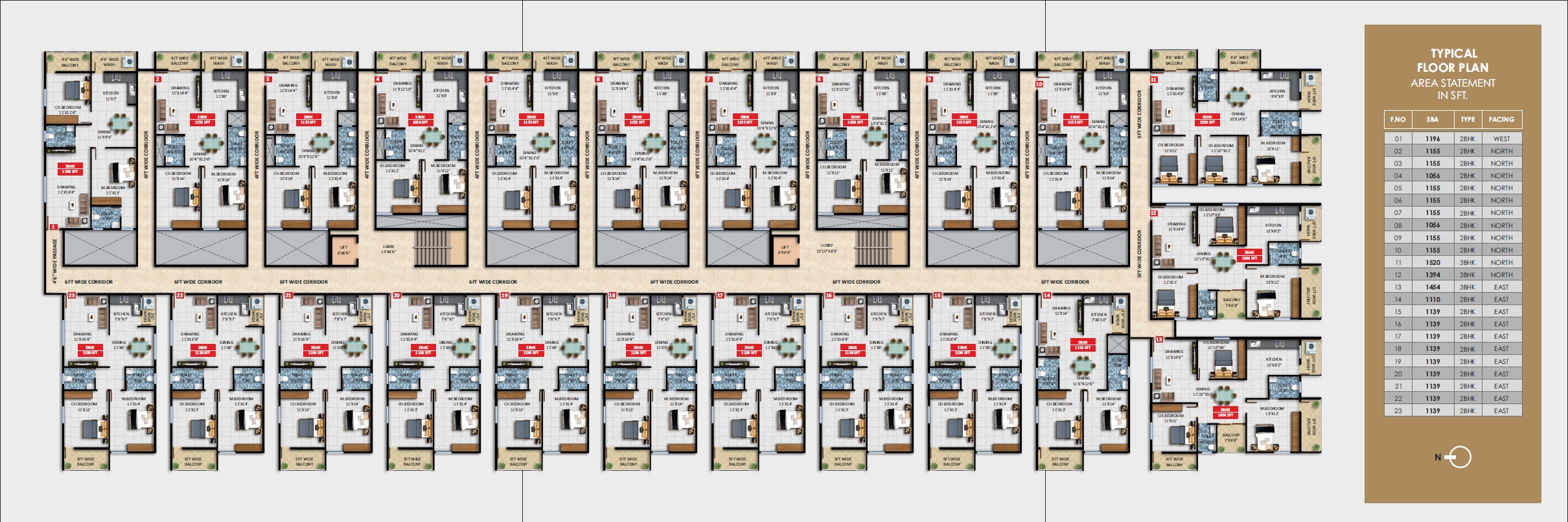 Anuraag Amogh Floor Plans