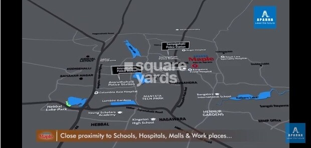 Aparna Maple Location Image