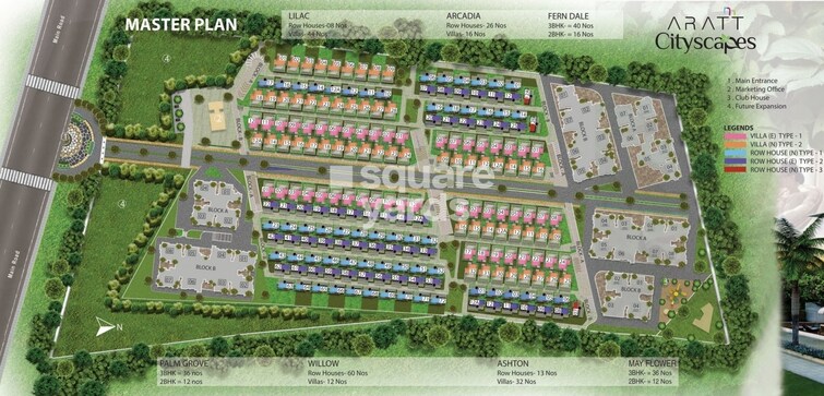 Aratt Cityscape Master Plan Image