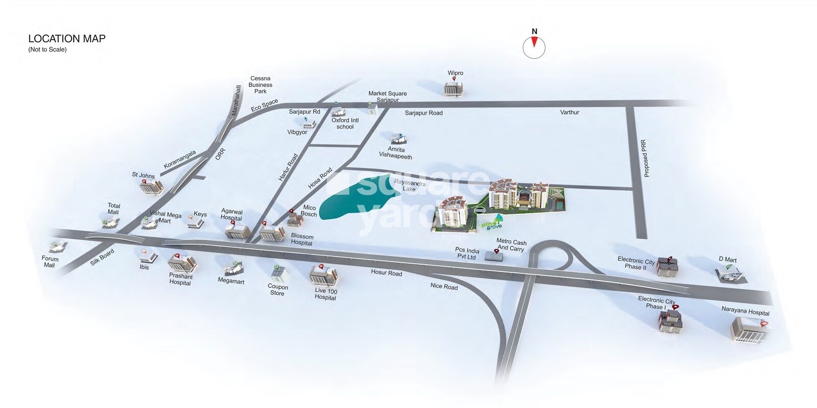 Ardente Pine Grove Location Image