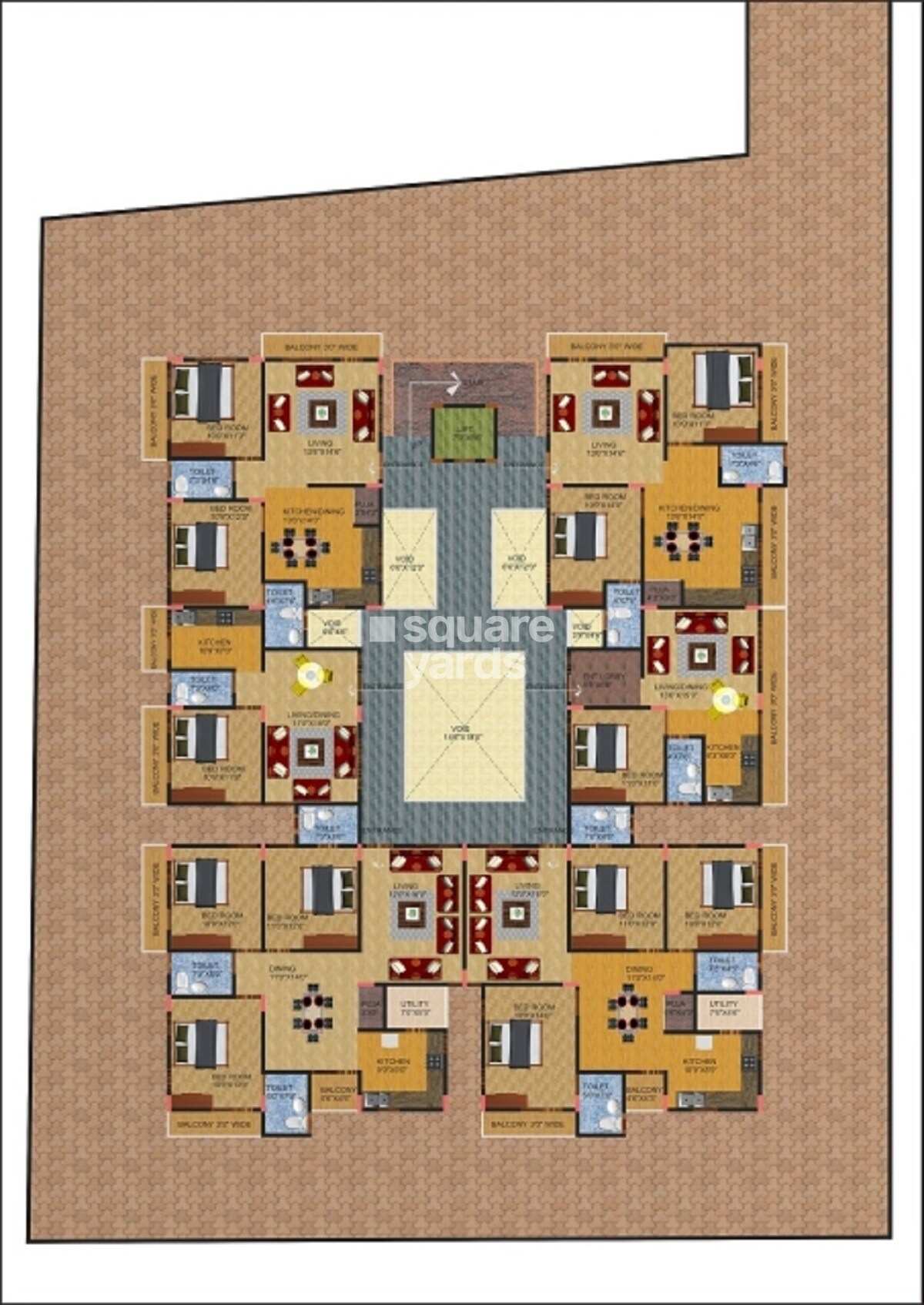 Arihant Nirmal Residency Floor Plans