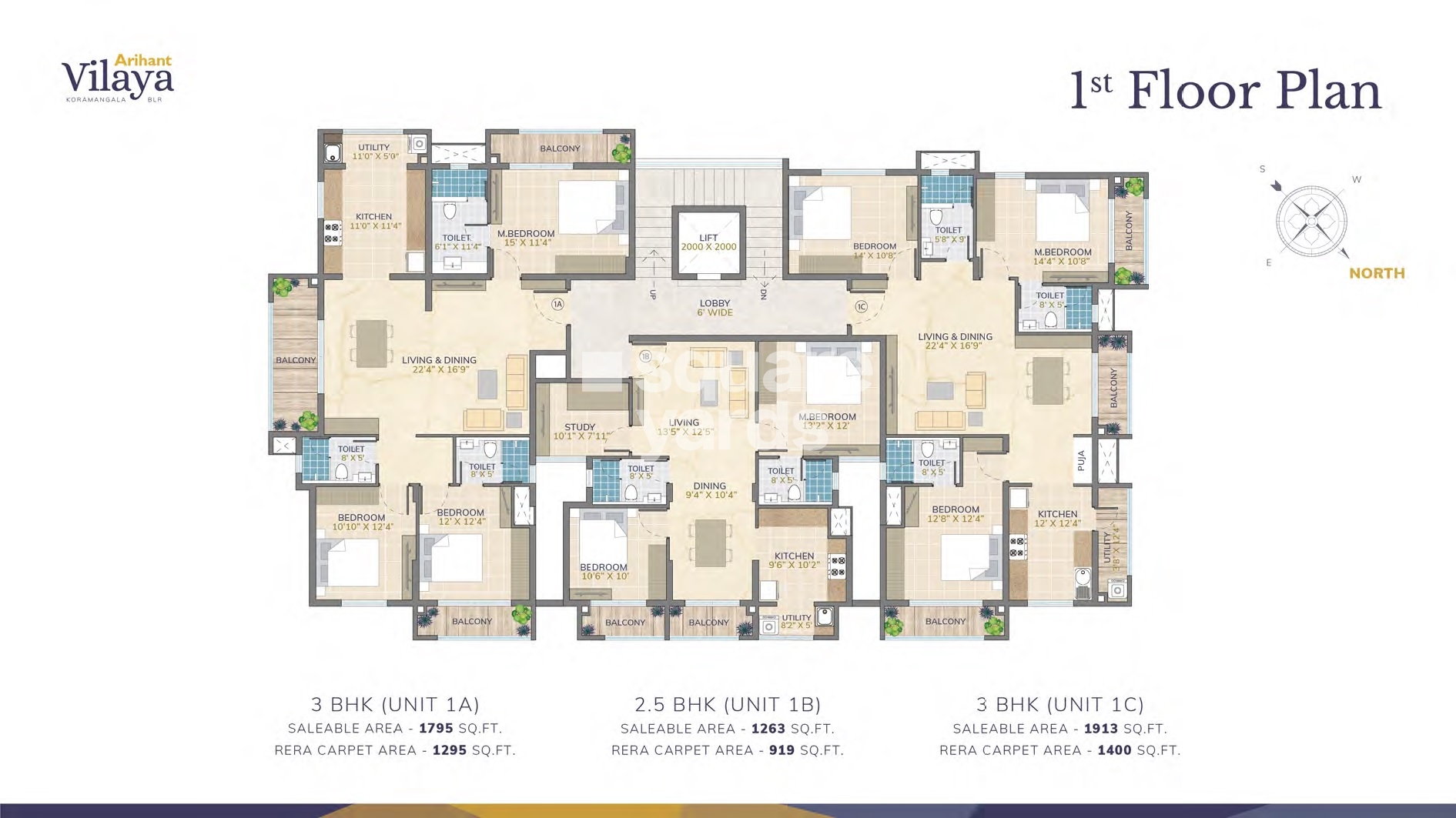 Arihant Vilaya Floor Plans