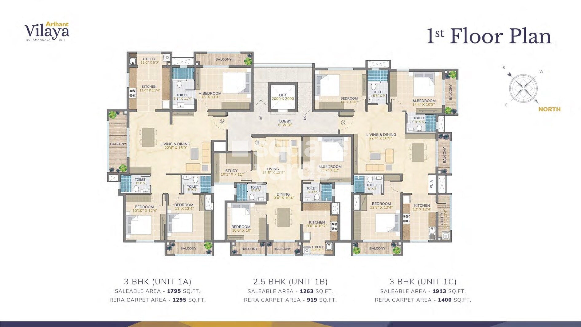 Arihant Vilaya Floor Plans