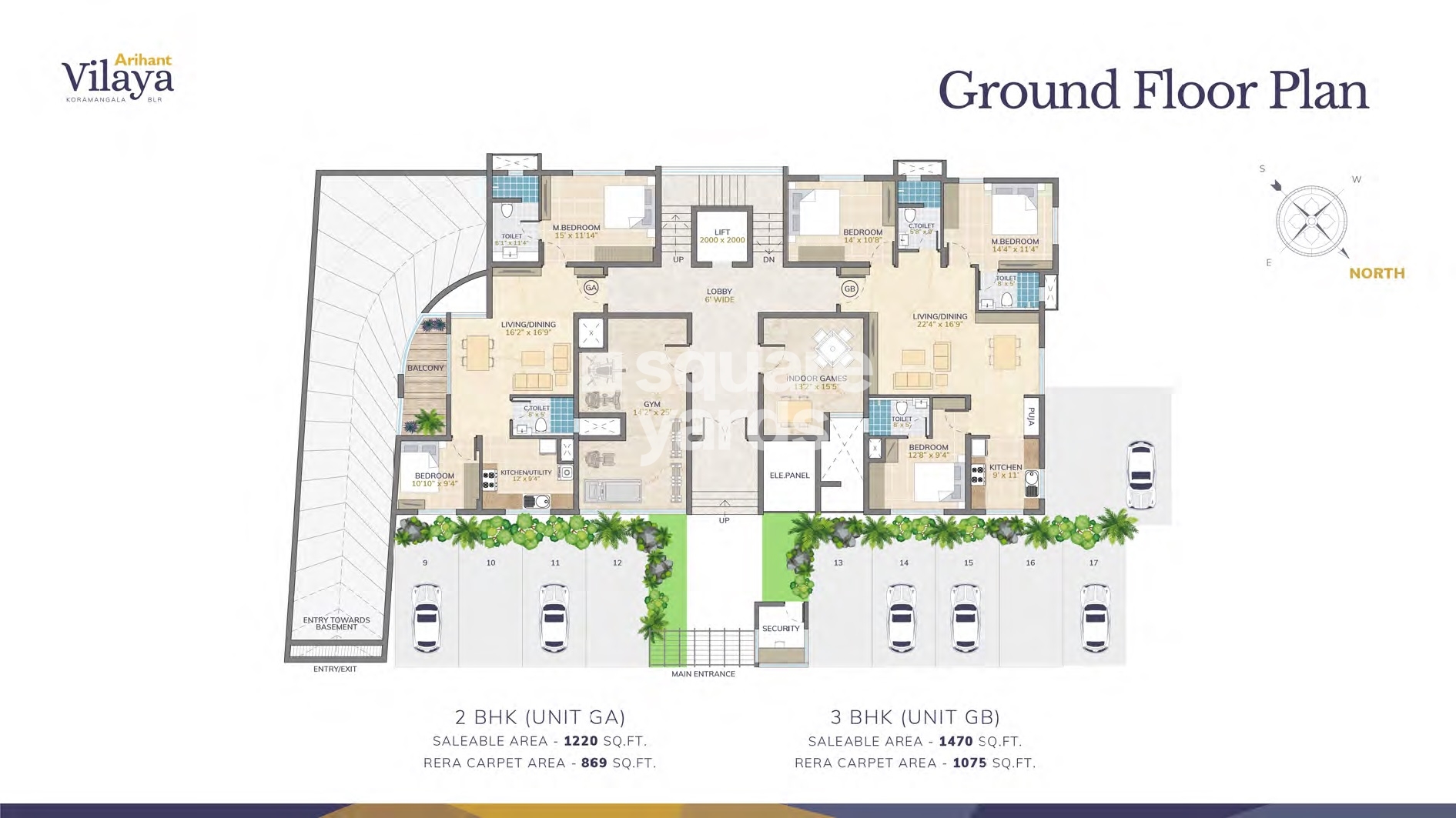 Arihant Vilaya Floor Plans