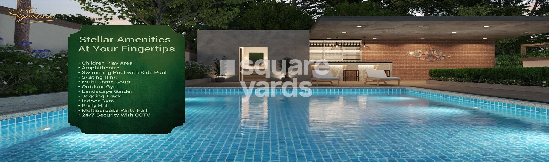 ARS Signature Homes Amenities-Features