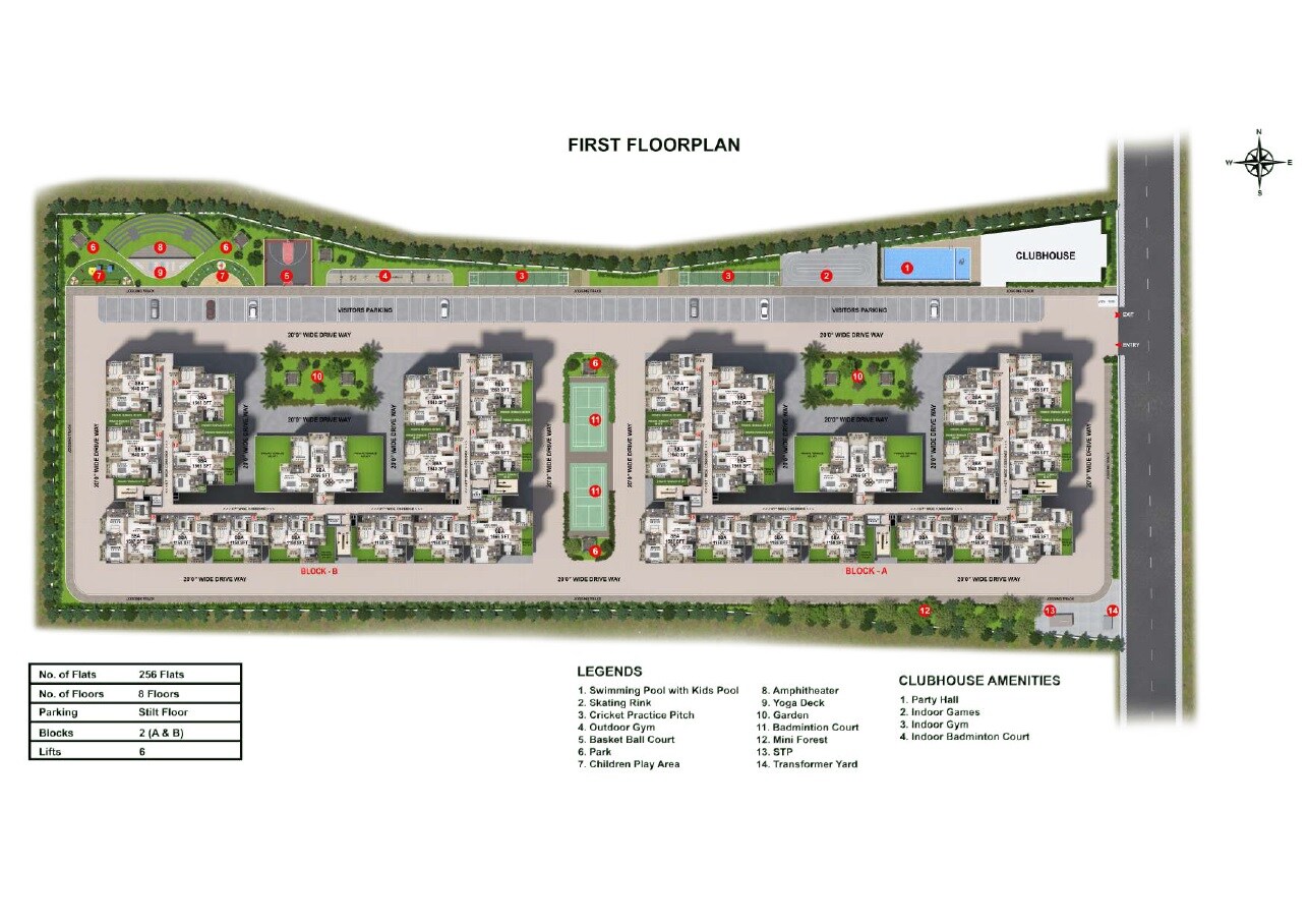 ARS Zurich Floor Plans