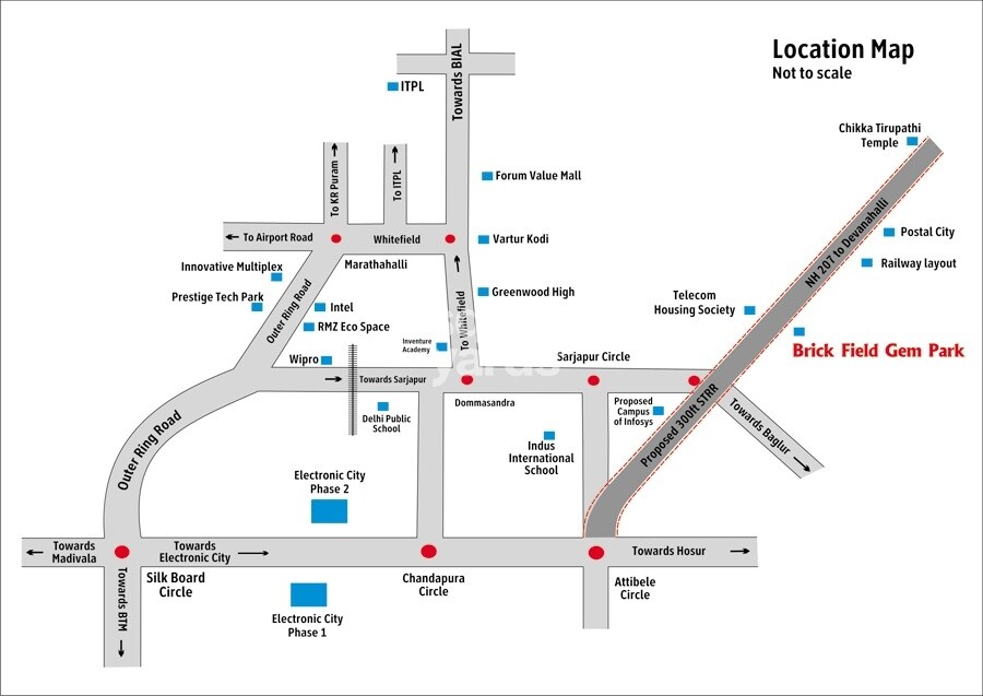 Artha GemPark Location Image