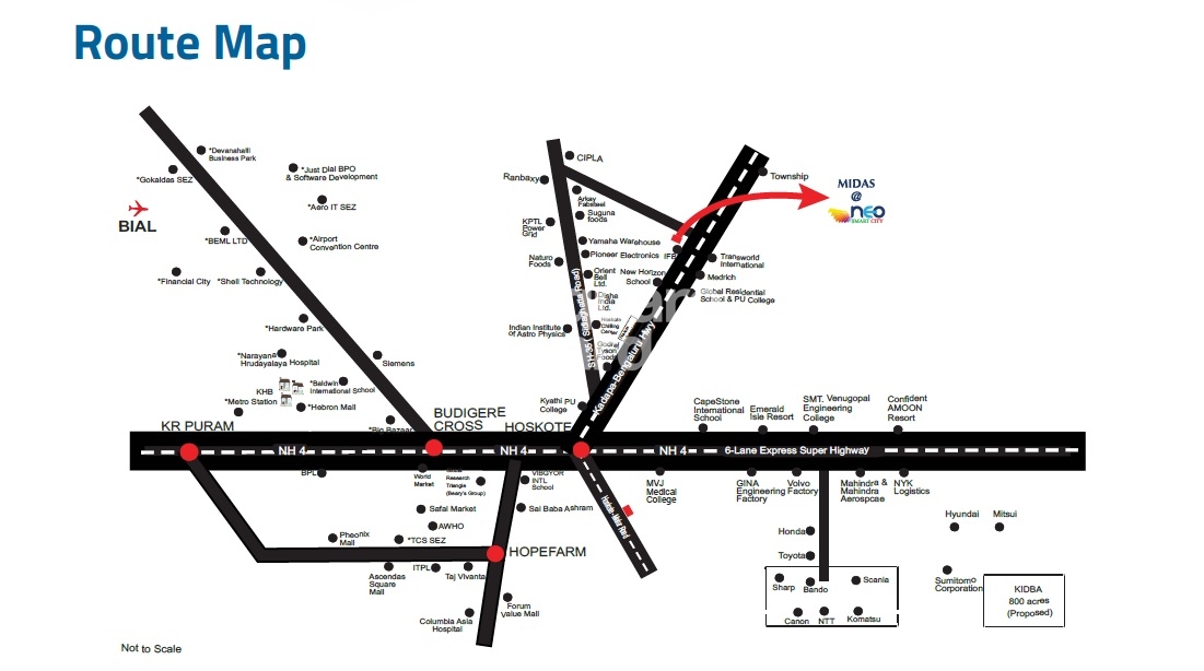 Artha Neo Smart City Location Image