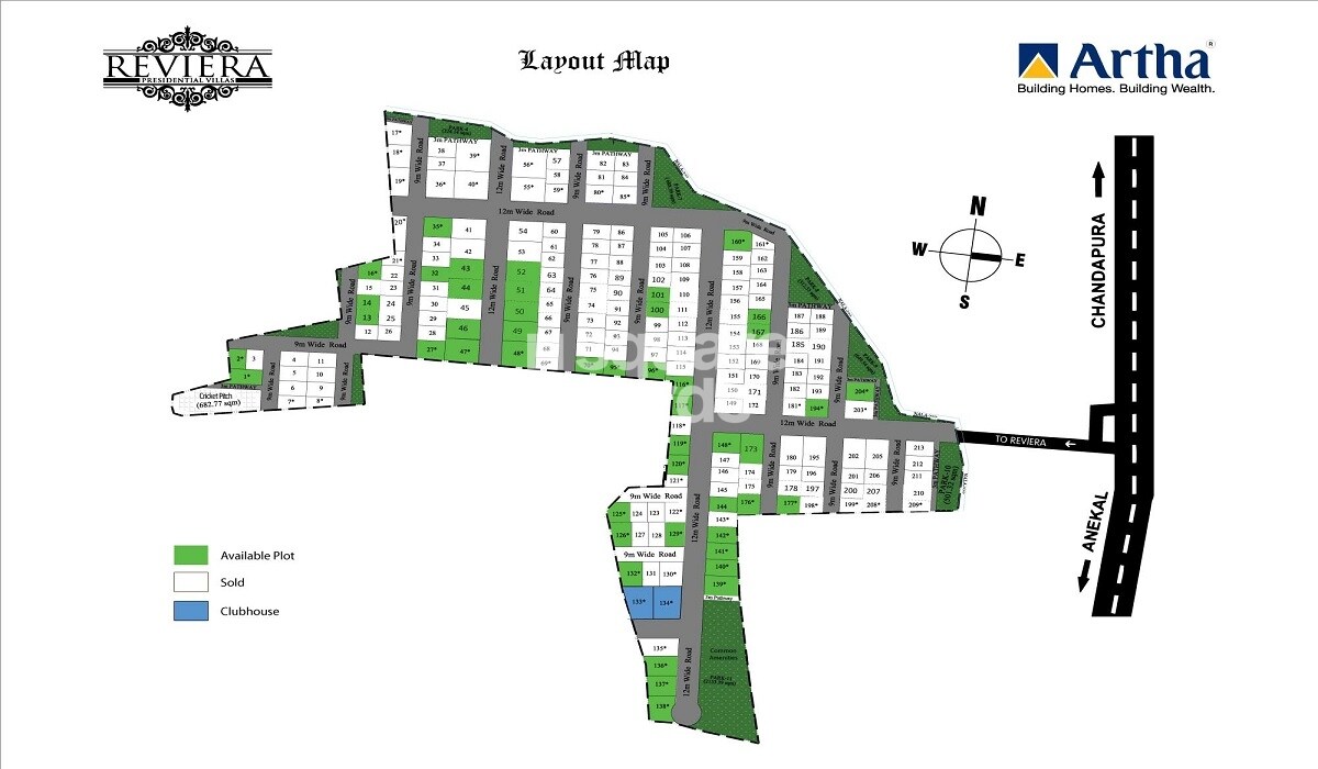 Artha Reviera Master Plan 1