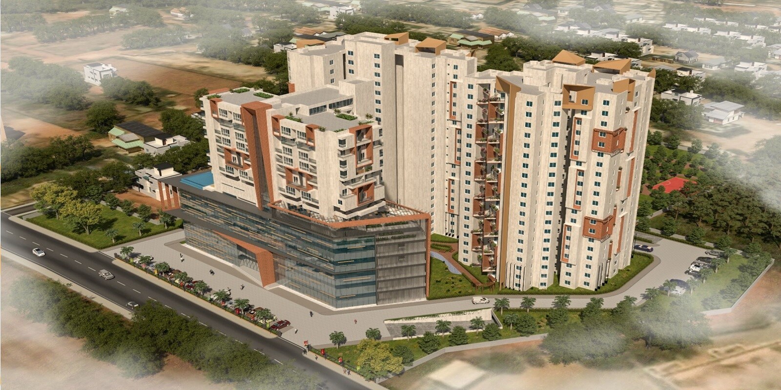 Artismo Millionaire Towers residential project in Chikkajala