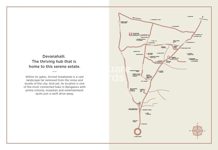 Arvind Greatlands Location Image